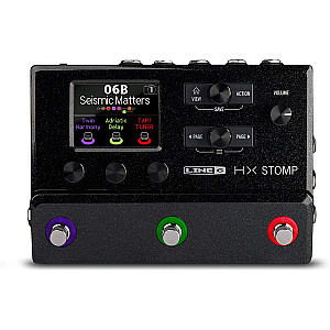 Line 6 HX Stomp Black Multi-Effect Processor